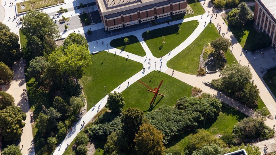 View of UNL from above