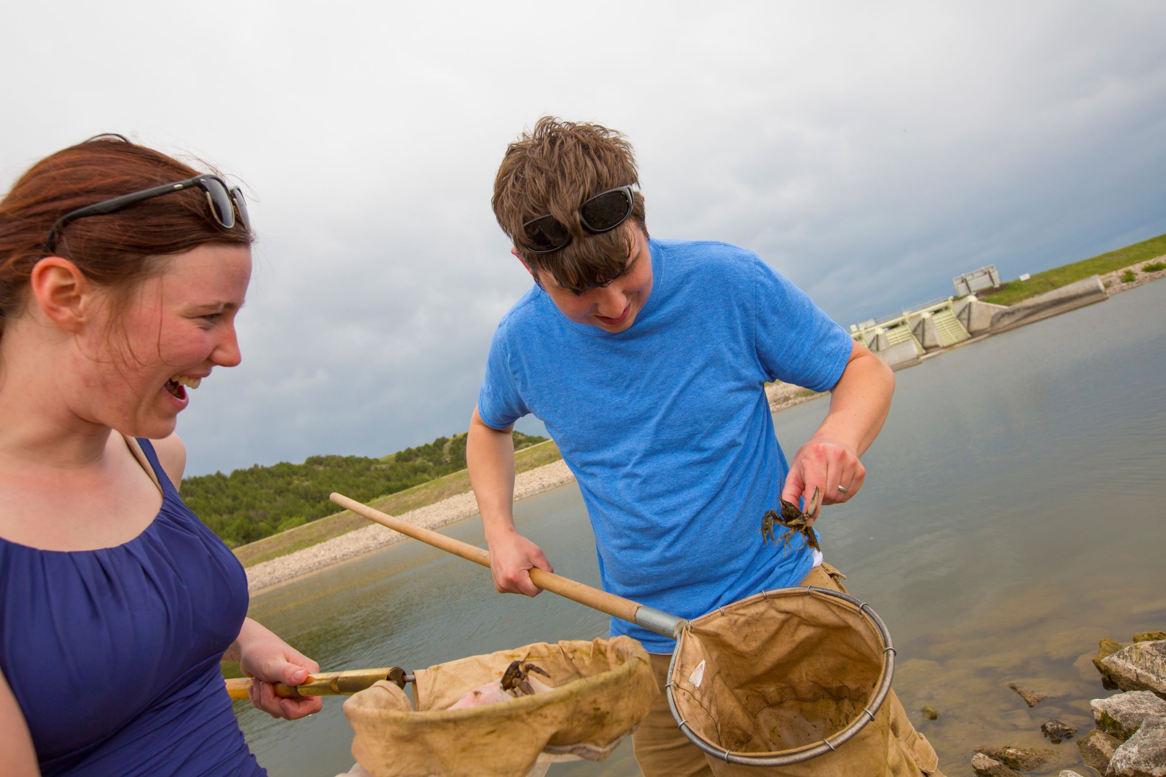 Students at Cedar Point Biological Station