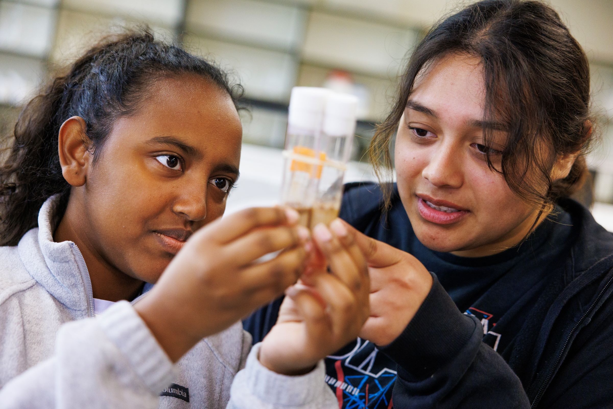 Students in lab