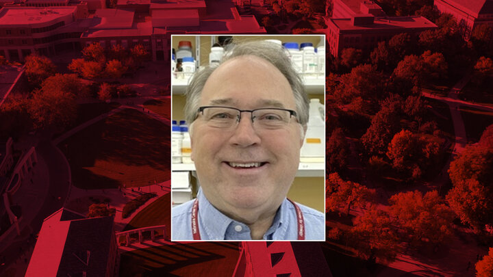 Peter Angeletti, professor in the School of Biological Sciences.
