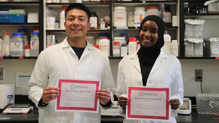 Abner Sanchez and Maathi Basi