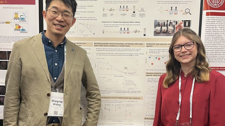 Wayne Wang and Shelby Jackson