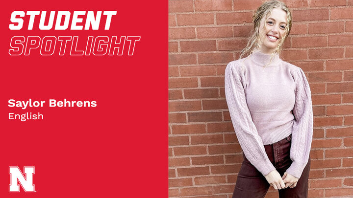 Student Spotlight Saylor Behrens